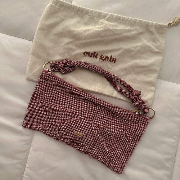 Cult Gaia Hera Nano Rhinestone Shoulder Bag - Picture 4 of 7